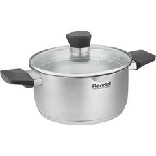Кастрюля Rondell Strike Grey Ultra RDS-1949 (Цвет: Inox)