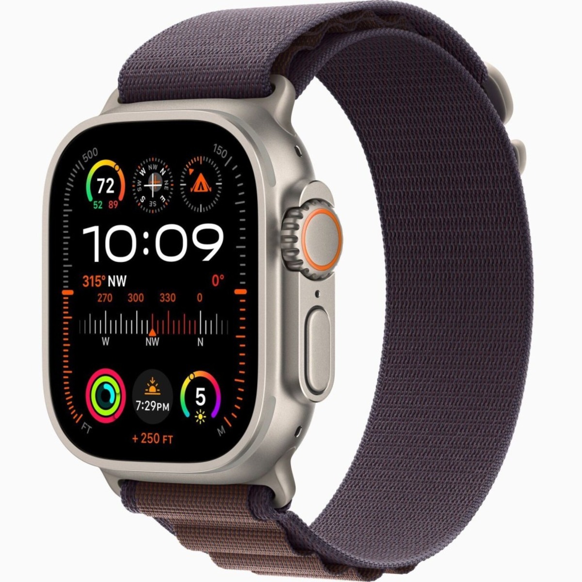 Умные часы Apple Watch Ultra 2 49mm Titanium Case with Alpine Loop L (Цвет: Indigo)