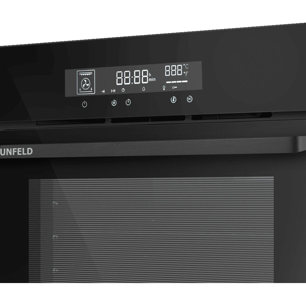 Духовой шкаф Maunfeld AEOD76106B, черный