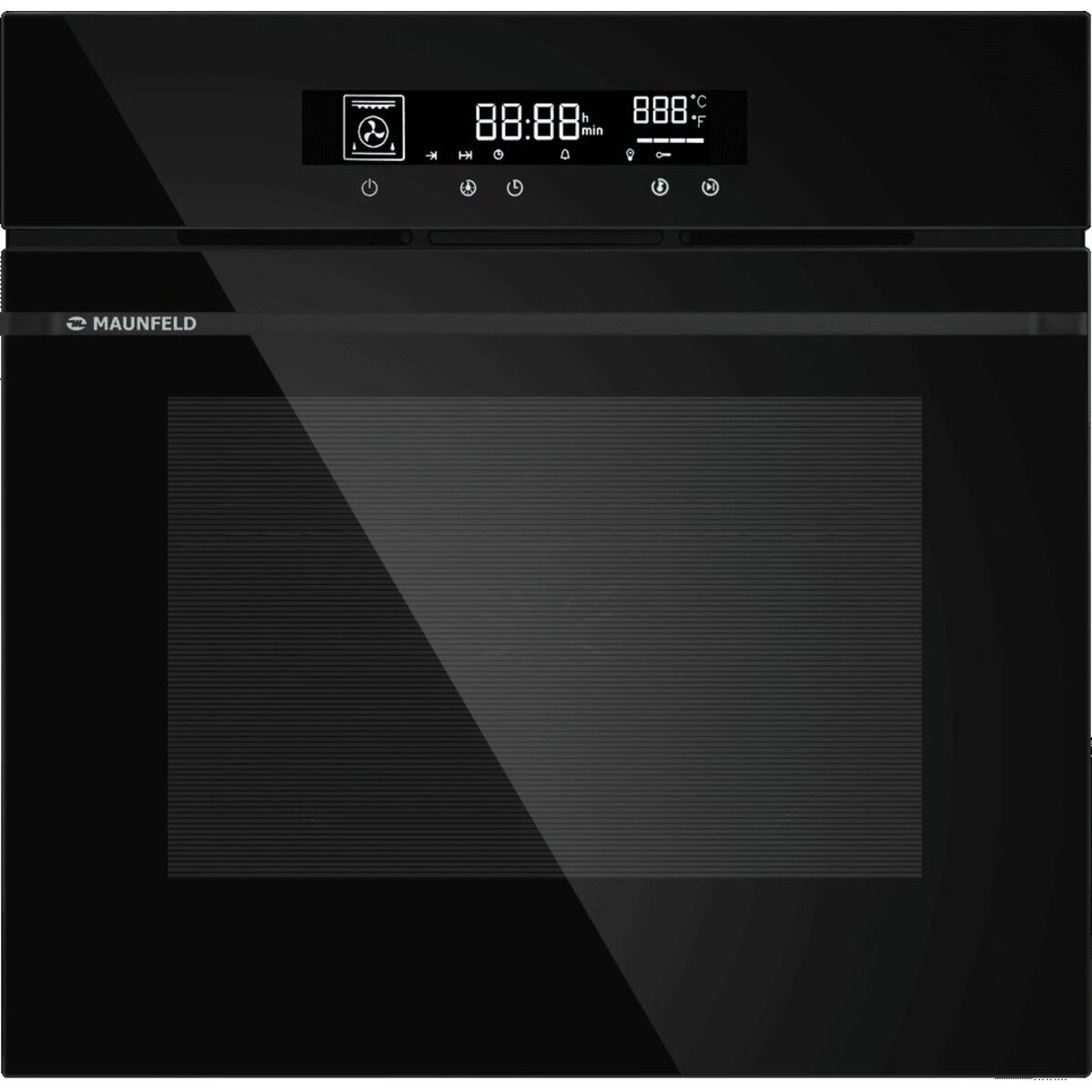 Духовой шкаф Maunfeld AEOD76106B, черный