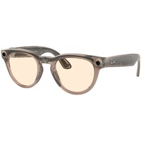 Умные очки Ray-Ban Meta Headliner RW4009 (Цвет: Shiny Warm Stone/Transitions Saffron Yellow) 