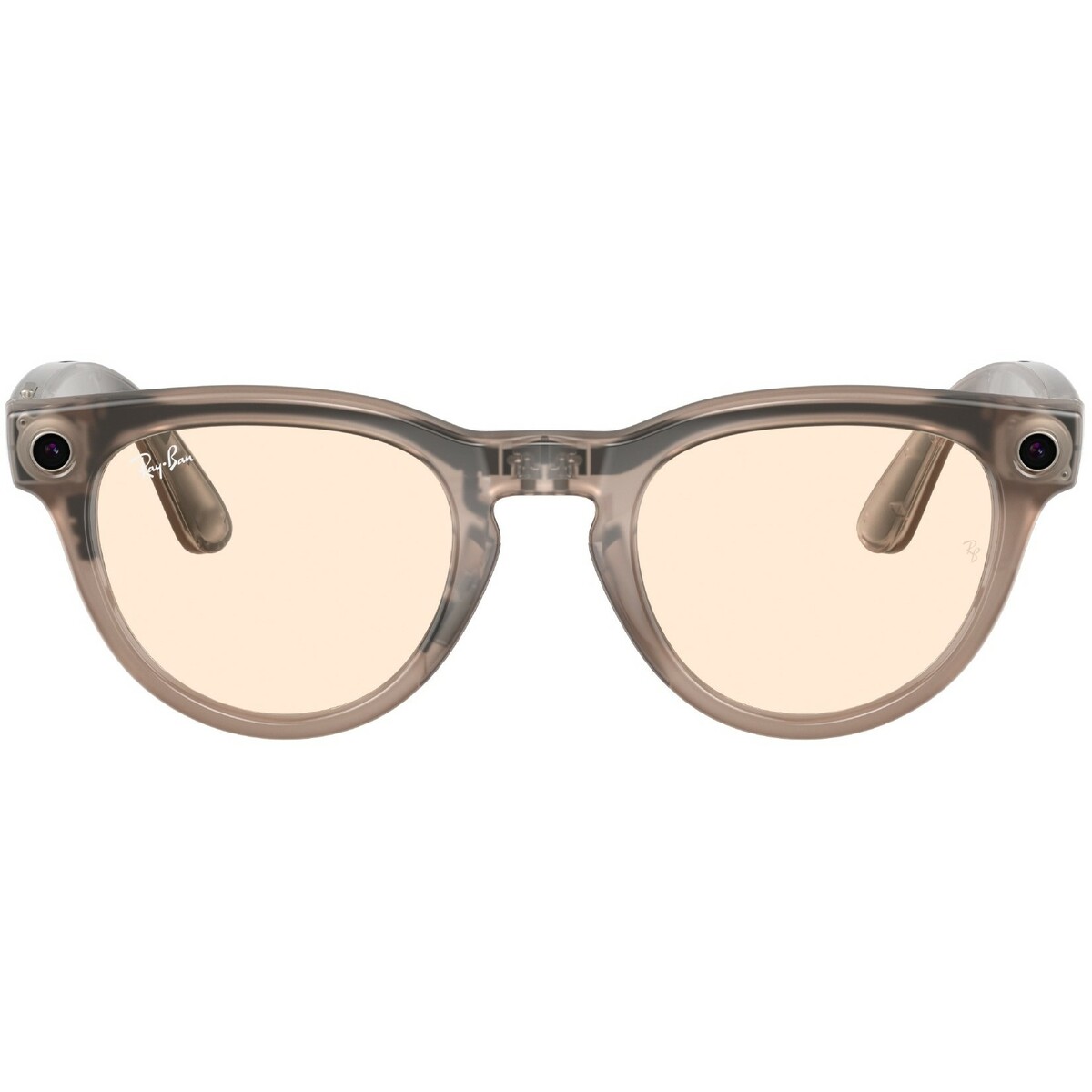 Умные очки Ray-Ban Meta Headliner RW4009 (Цвет: Shiny Warm Stone / Transitions Saffron Yellow) 