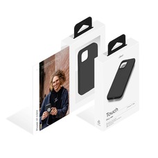 Чехол-накладка uBear Touch Mag Case для смартфона Apple iPhone 15 Plus, черный