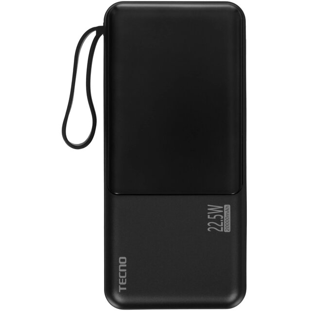 Мобильный аккумулятор Tecno Pocket L201Q 20000mAh, черный