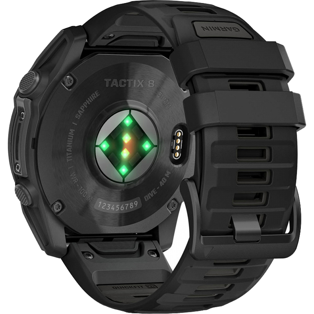 Умные часы Garmin Tactix 8 Amoled Edition, черный