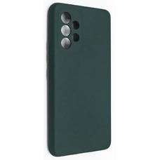 Чехол-накладка VLP Silicone Сase Soft Touch для смартфона Samsung Galaxy A53 5G (Цвет: Dark Green)