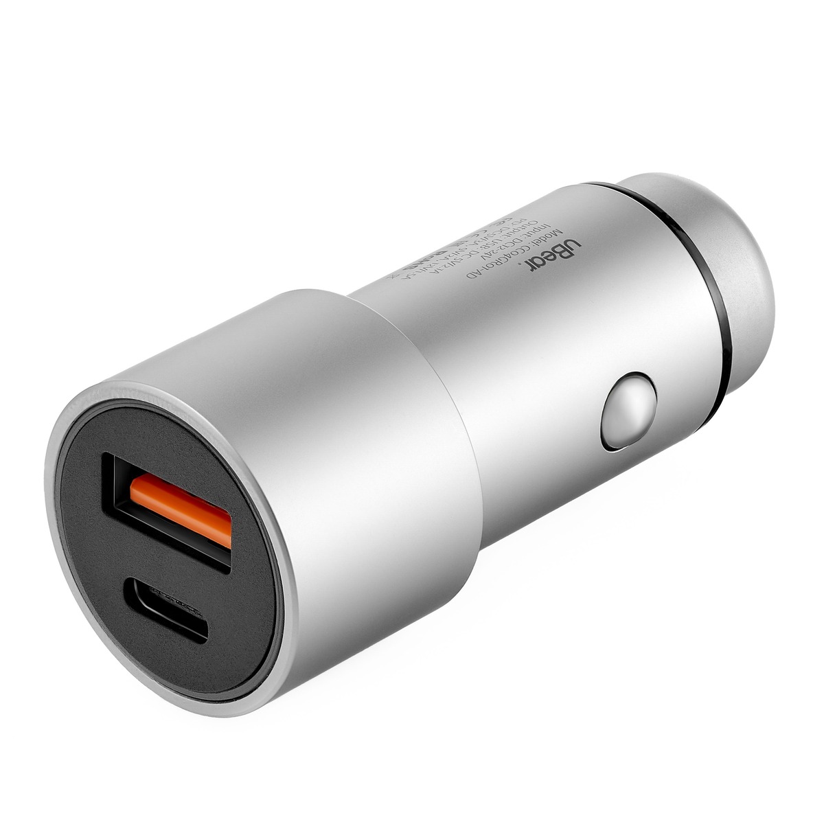 АЗУ uBear Ride Car Charger (Цвет: Silver)