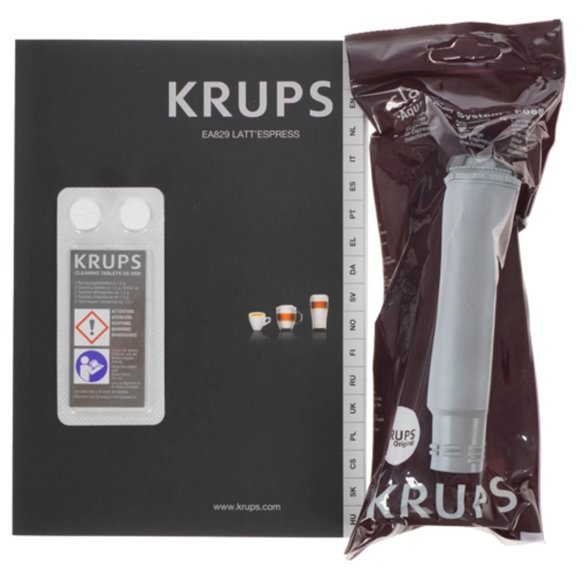 Кофемашина Krups Espresseria EA82FE10 (Цвет: Silver)