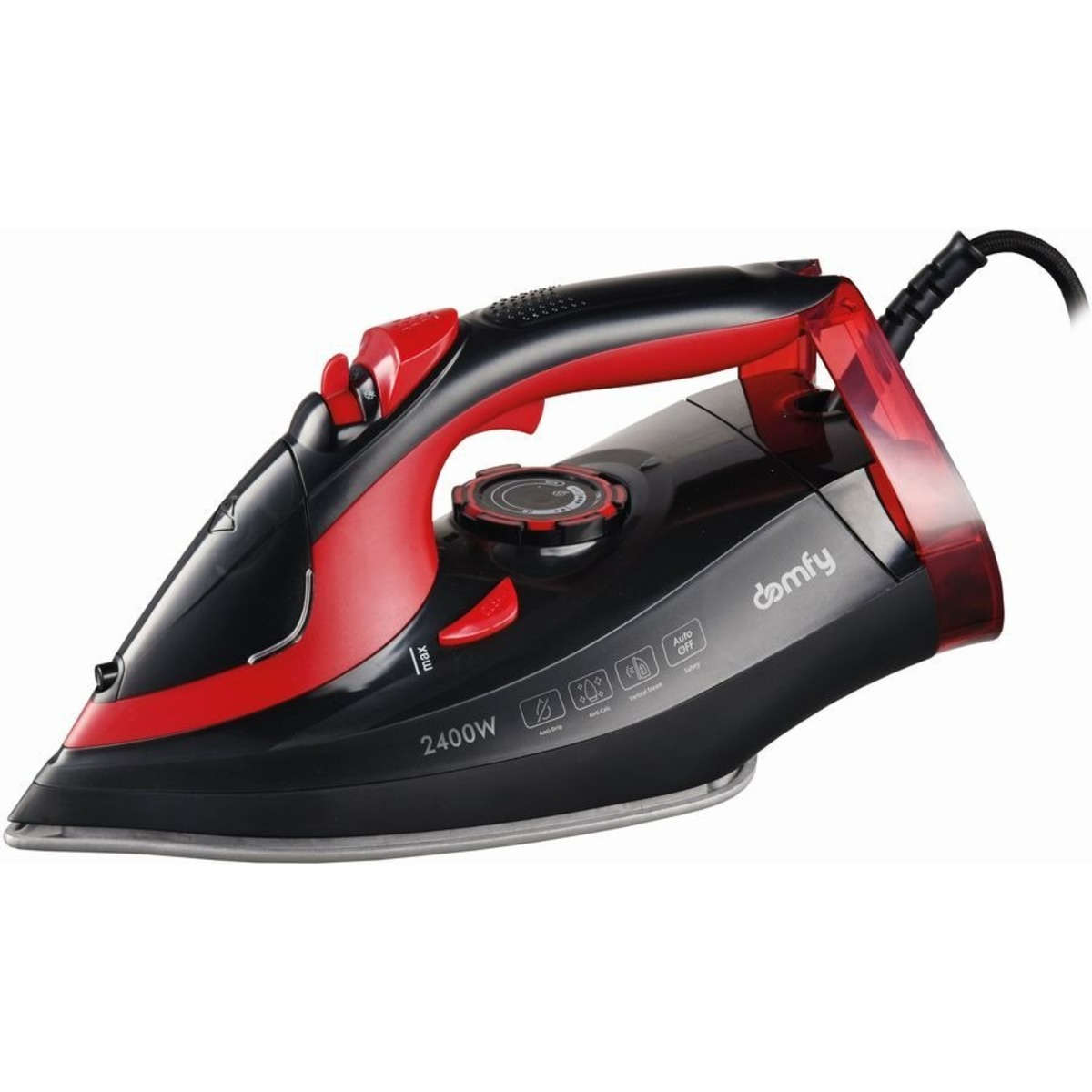 Утюг Domfy DSC-EI502 (Цвет: Black/Red)