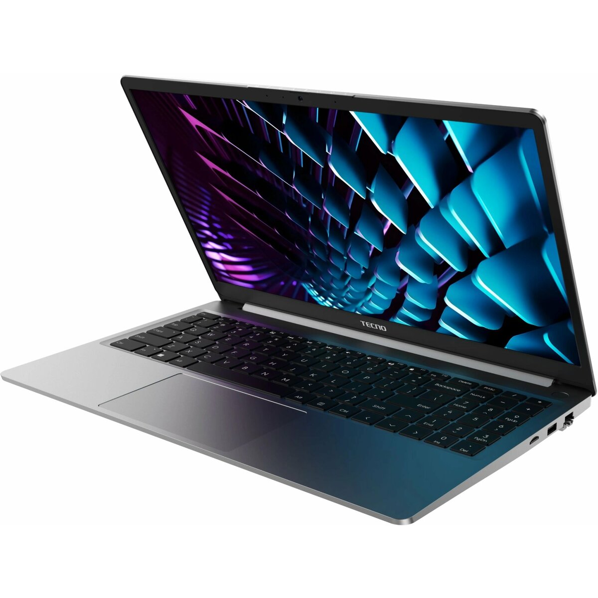 Ноутбук Tecno MegaBook K15SDA (Ryzen 5 7430U 2.3Ghz/8Gb DDR4/SSD512Gb/AMD Radeon Graphics/15.6