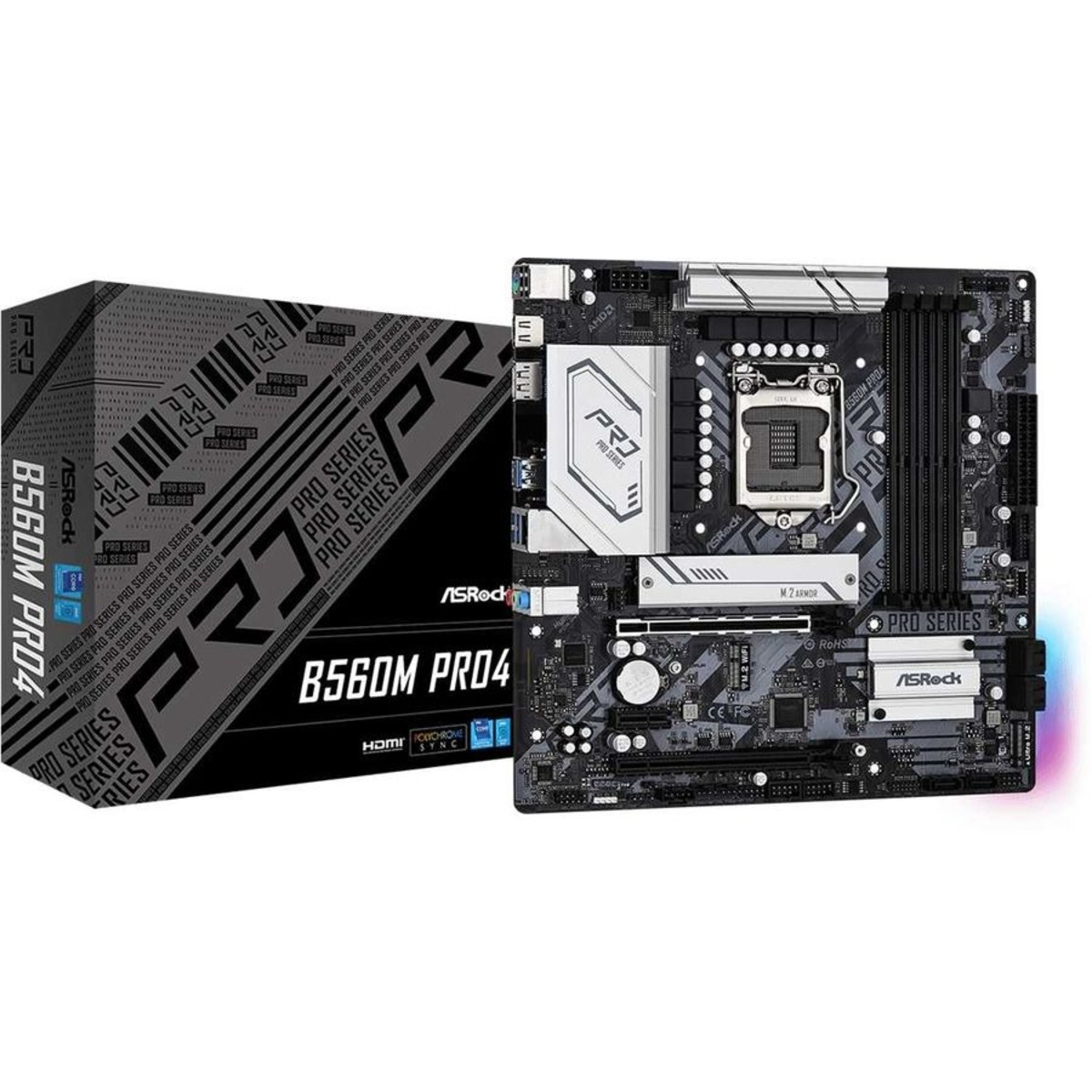 Материнская плата Asrock B560M PRO4