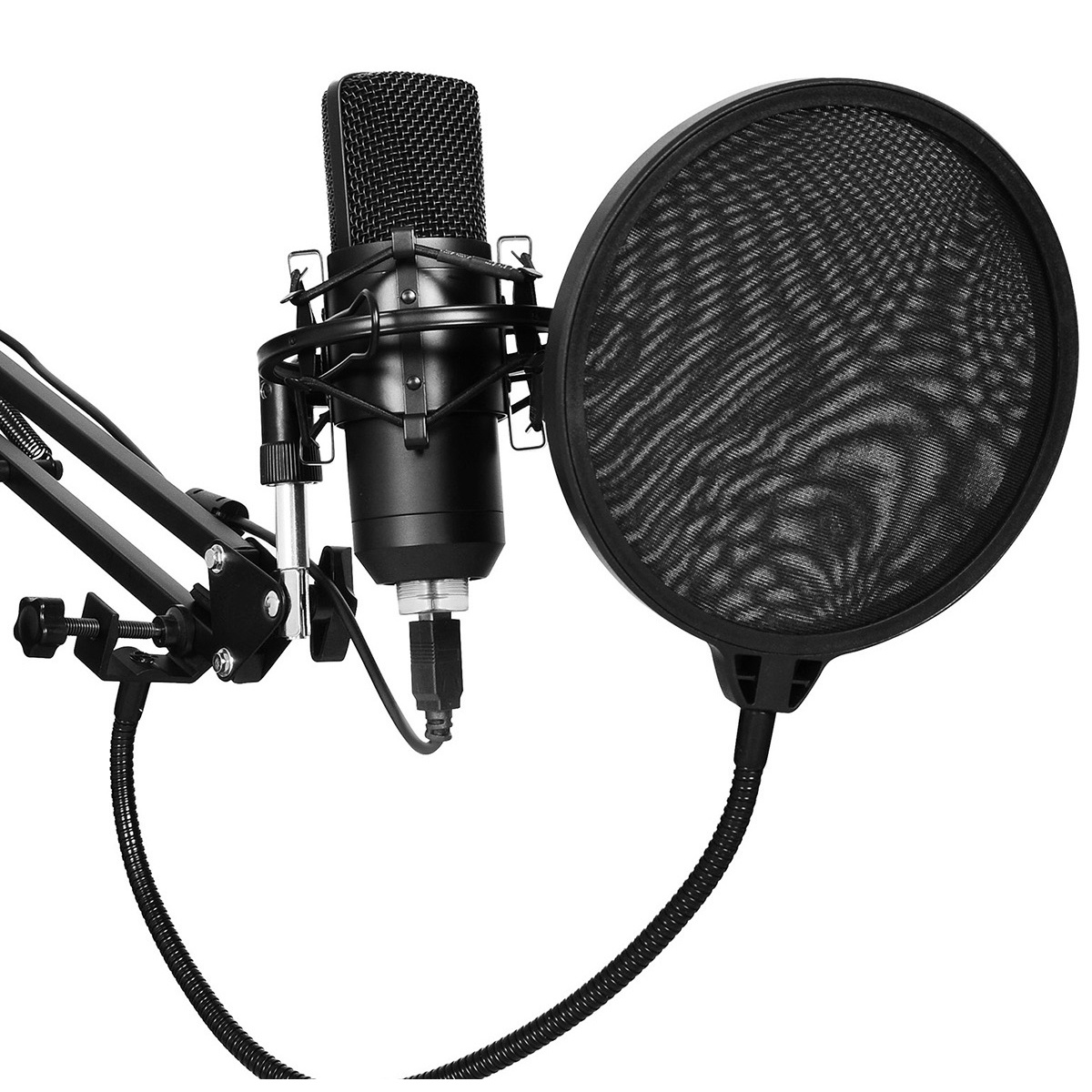 Микрофон проводной SunWind SW-SM400G (Цвет: Black)