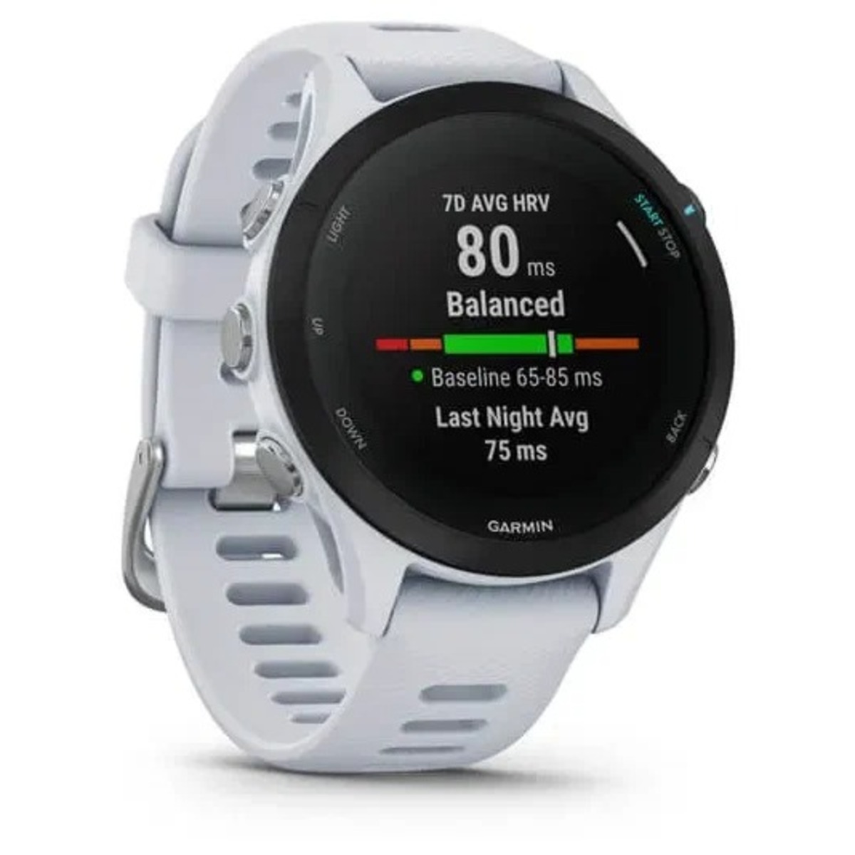 Умные часы Garmin Forerunner 255S Music (Цвет: Whitestone)