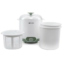 Йогуртница Kitfort KT-2005 (Цвет: White/Green)