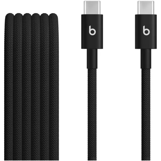 Кабель Beats USB-C to USB-C Woven Cable (1.5 m), черный