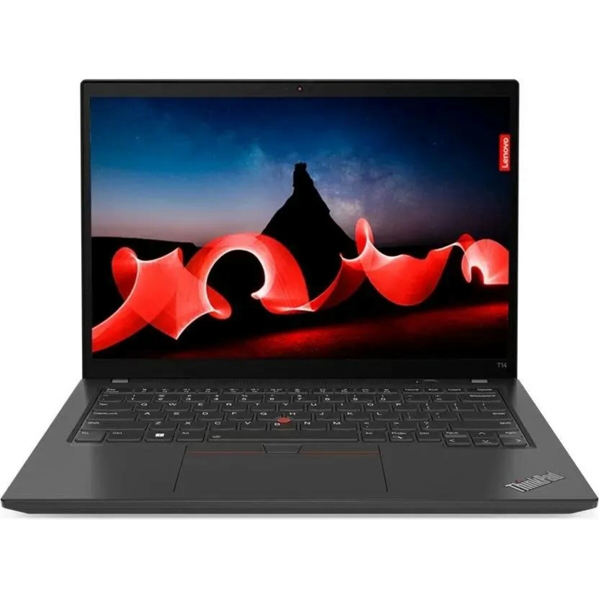 Ноутбук Lenovo ThinkPad T14 G4 Core i7 1360P 16Gb SSD512Gb NVIDIA GeForce MX550 14 IPS WUXGA (1920x1200) Windows 11 Professional 64 black WiFi BT Cam 