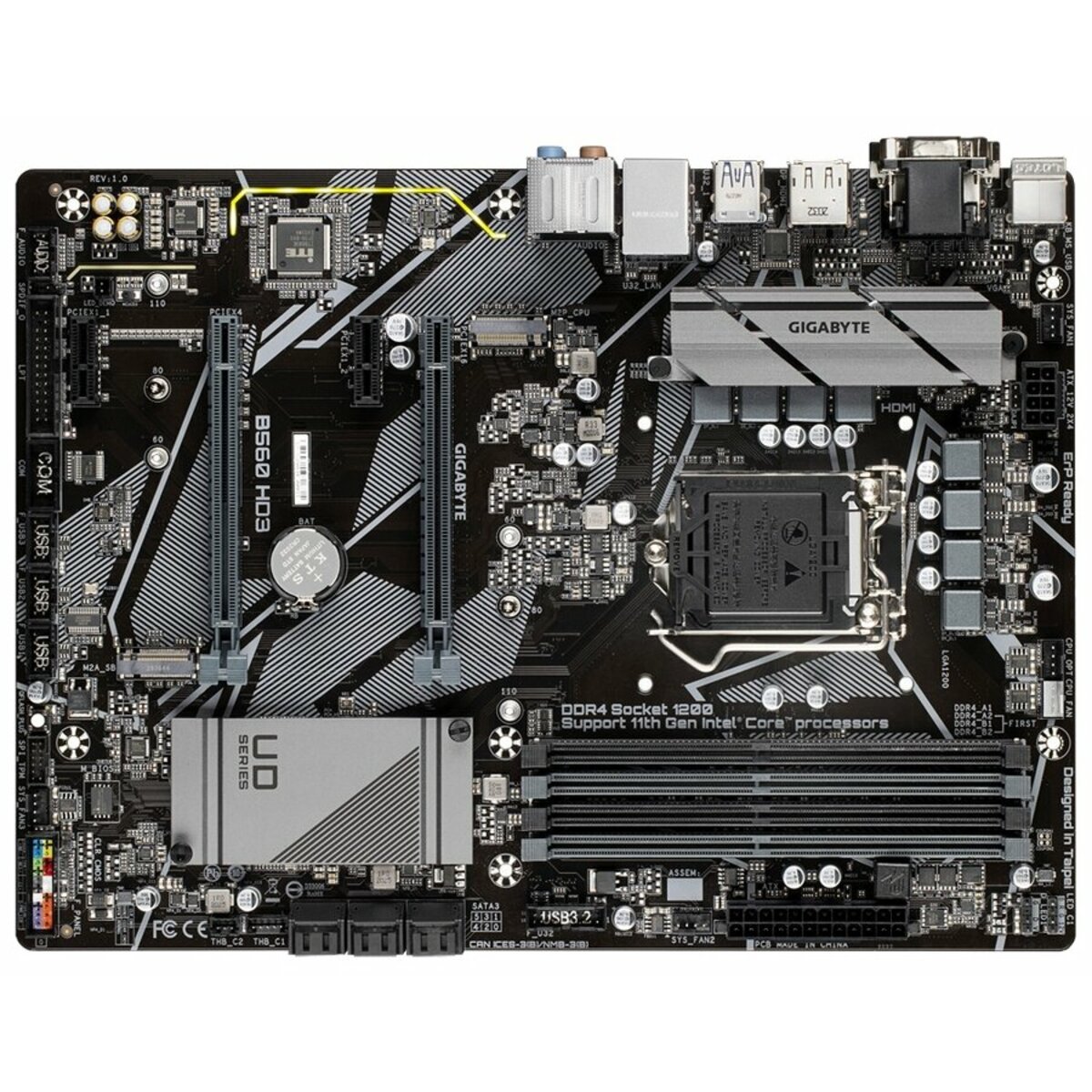 Материнская плата Gigabyte B560 HD3