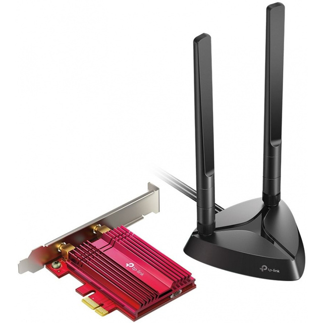 Сетевой адаптер WiFi + Bluetooth TP-Link Archer TX3000E AX3000 PCI Express (Цвет: Black)