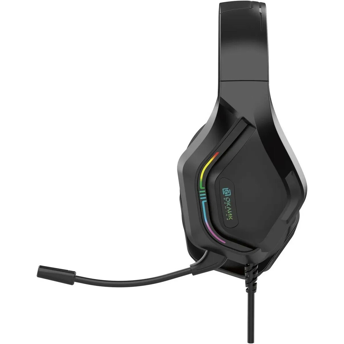 Компьютерная гарнитура Oklick HS-L600G, черный 