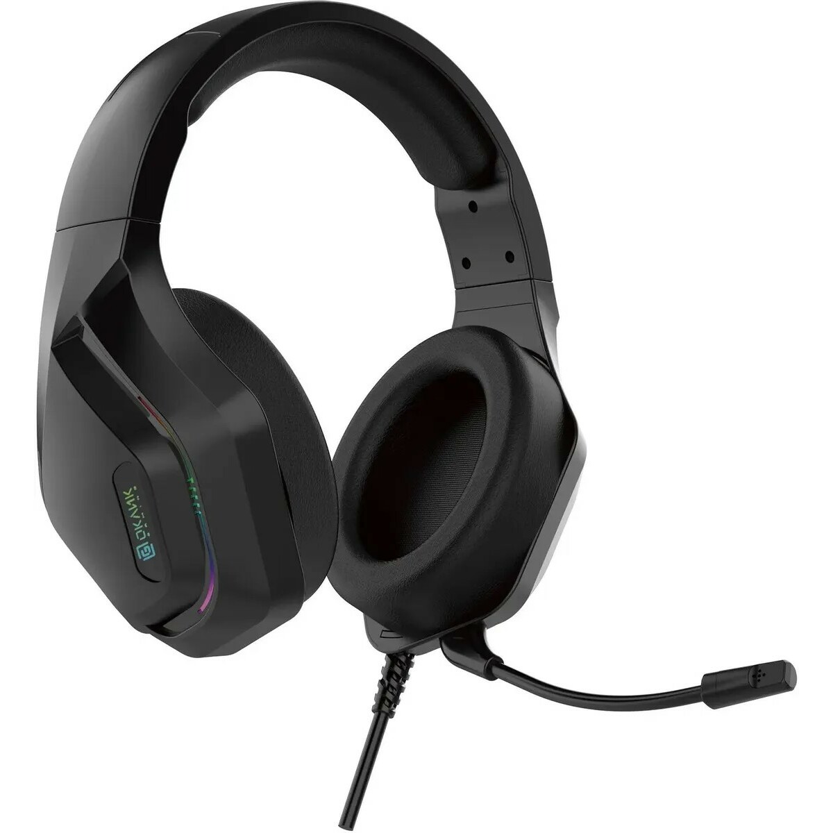 Компьютерная гарнитура Oklick HS-L600G, черный 