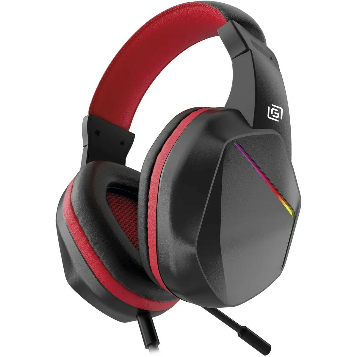 Компьютерная гарнитура Oklick HS-L335G, черный 