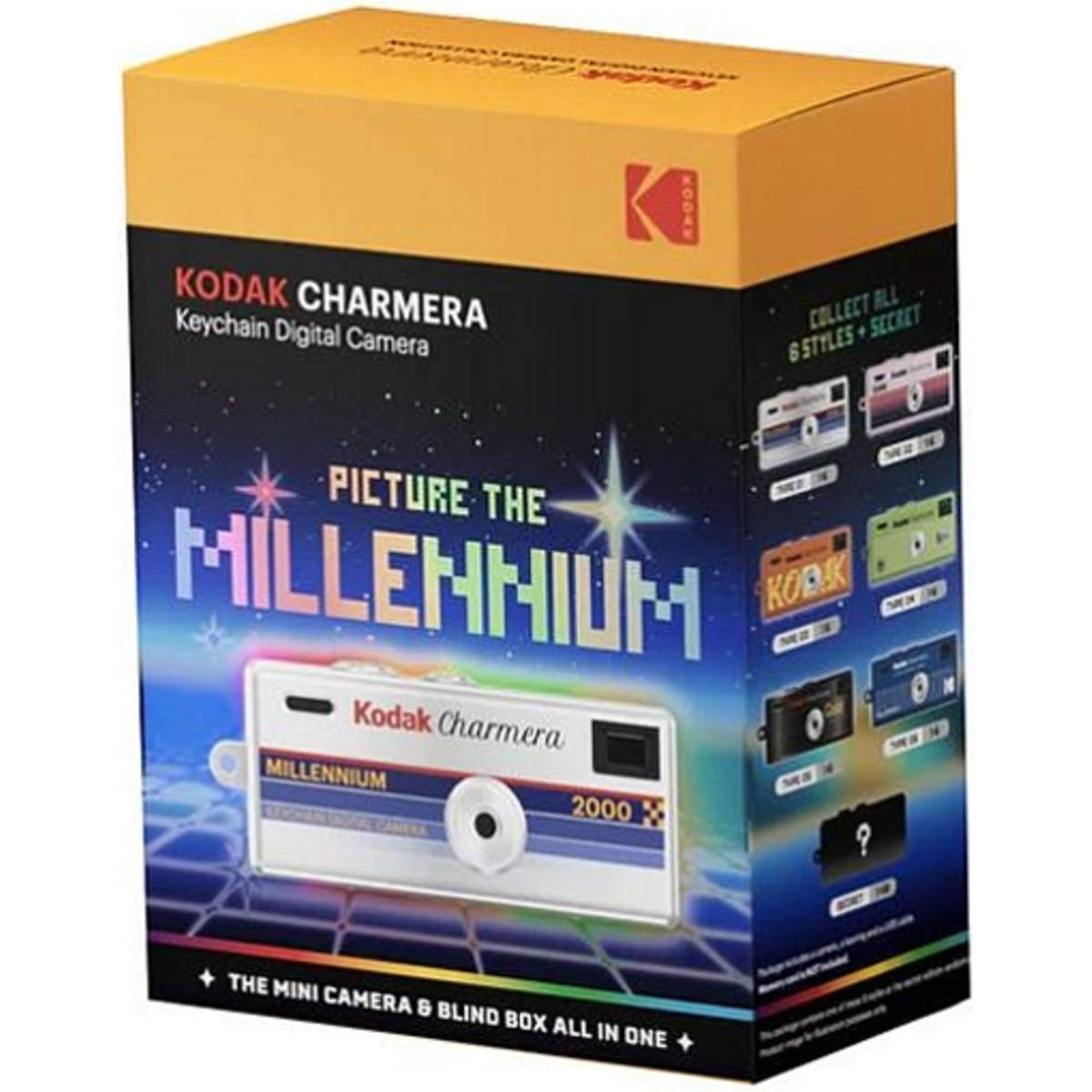 Фотоаппарат Kodak Charmera Keychain Digital Camera Millennium Edition (Цвет: Random Сolor)