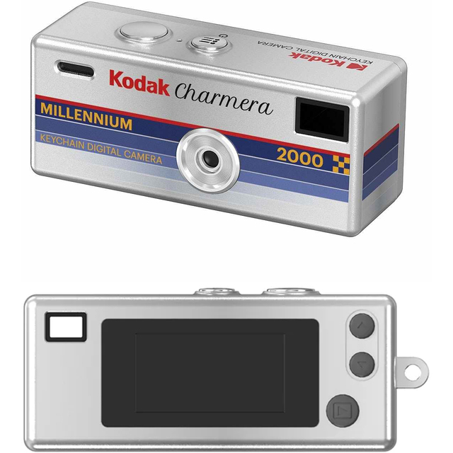 Фотоаппарат Kodak Charmera Keychain Digital Camera Millennium Edition (Цвет: Random Сolor)