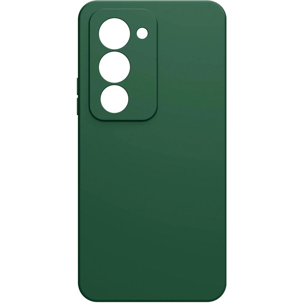 Чехол-накладка Borasco Silicone Case для смартфона Xiaomi Redmi 15 (Цвет: Green)