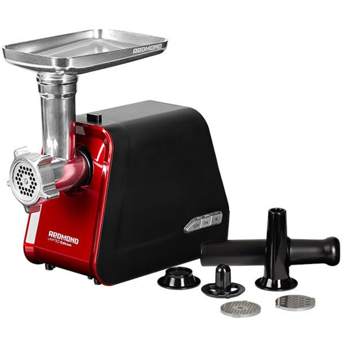 Мясорубка Redmond RMG-1250 (Цвет: Black / Red)