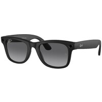 Умные очки Ray-Ban Meta Wayfarer RW4008 (Цвет: Matte Black/Polar Gradient Graphite)