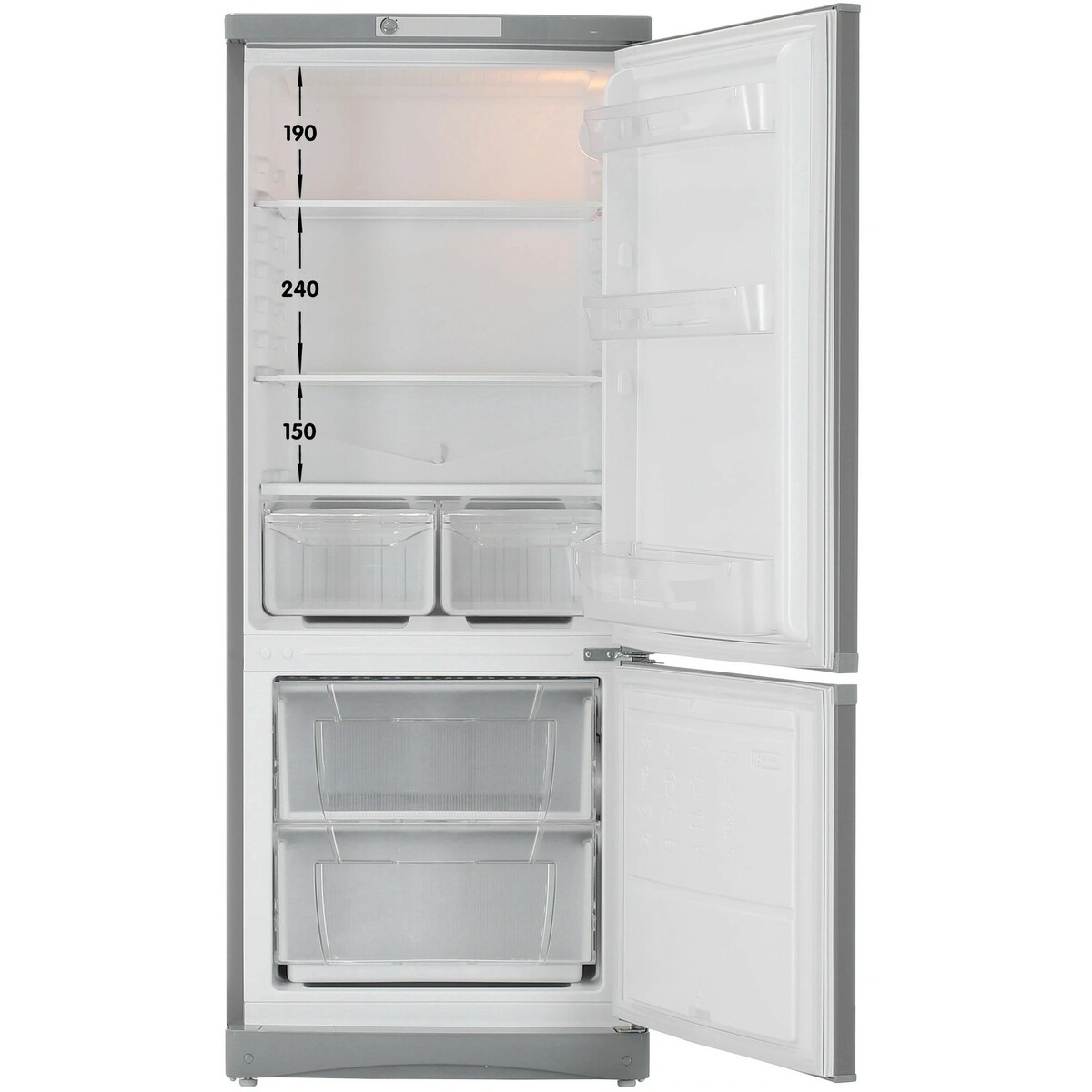 Холодильник Indesit ES 15 GA (Цвет: Silver)