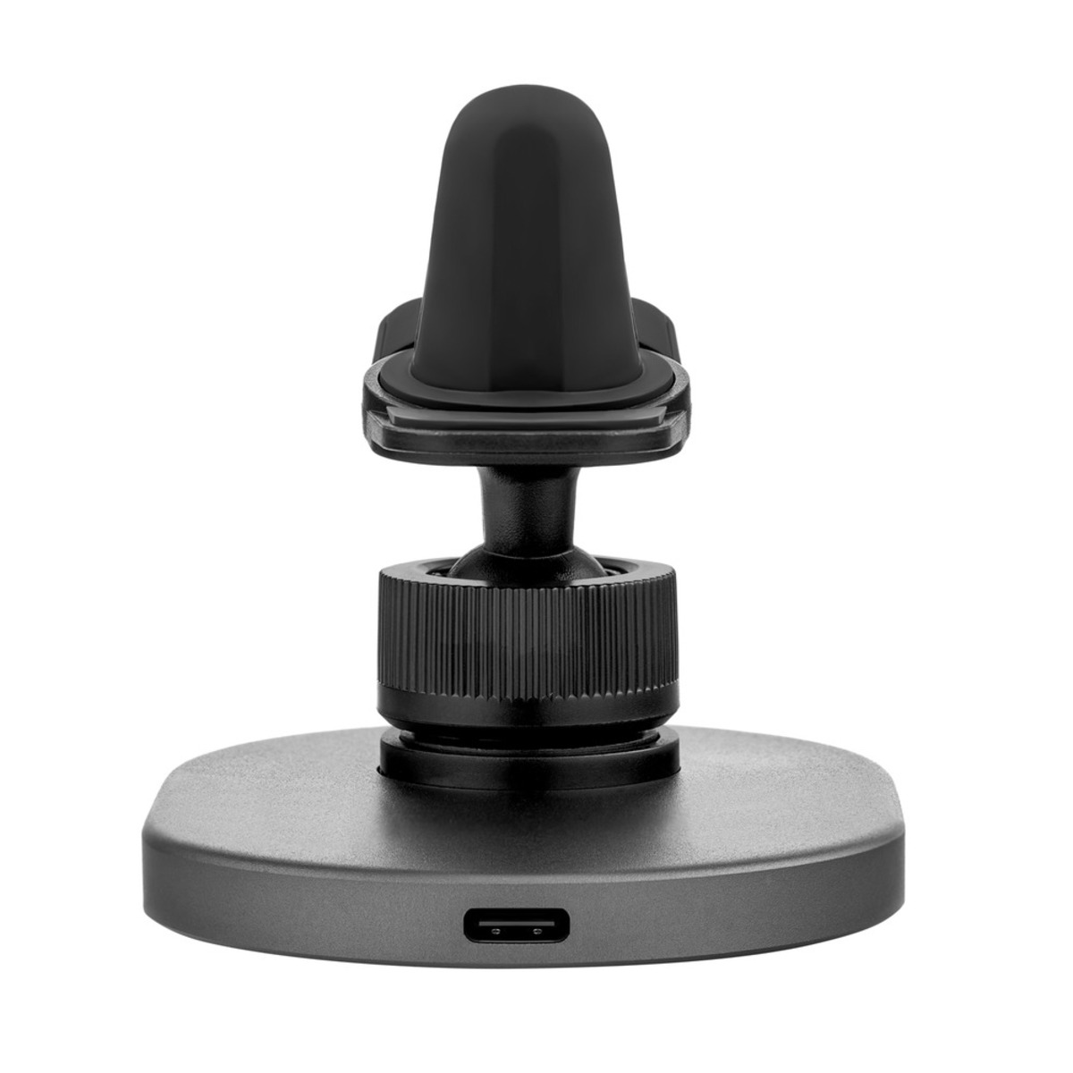 Автодержатель с беспроводной зарядкой uBear Wireless Charging Car Mount, черный