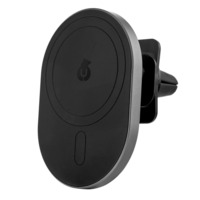 Автодержатель с беспроводной зарядкой uBear Wireless Charging Car Mount, черный