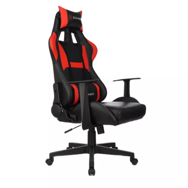 Кресло игровое Zombie Game Penta (Цвет: Black/Red)