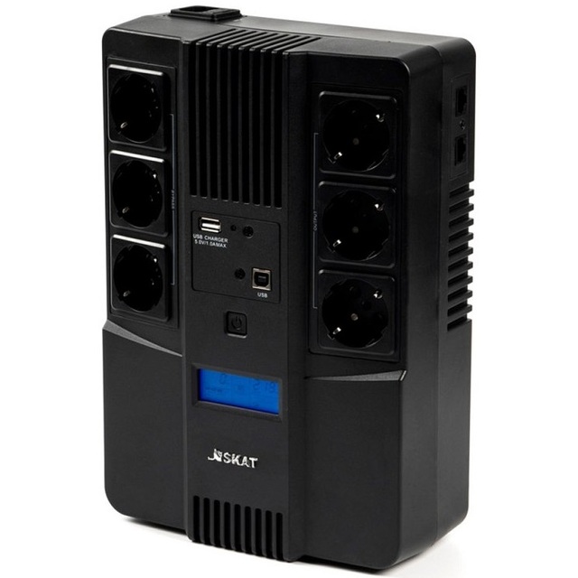 Источник бесперебойного питания Бастион Skat 800-AID-IN-1x9 Источник бесперебойного питания Бастион Skat 800-AID-IN-1x9