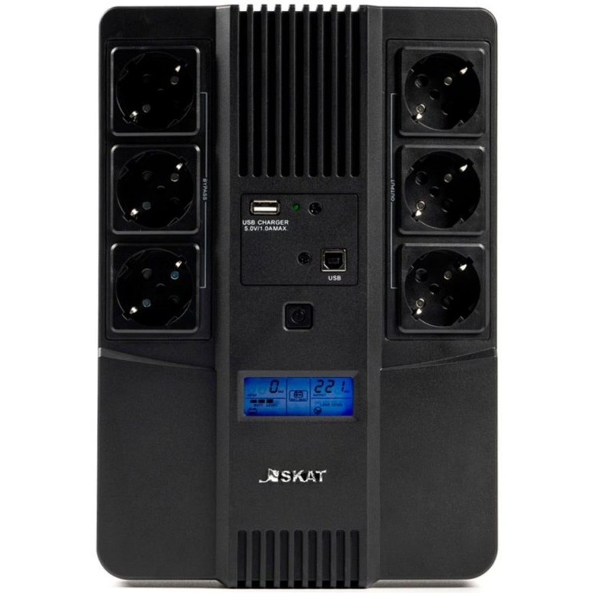 Источник бесперебойного питания Бастион Skat 800-AID-IN-1x9