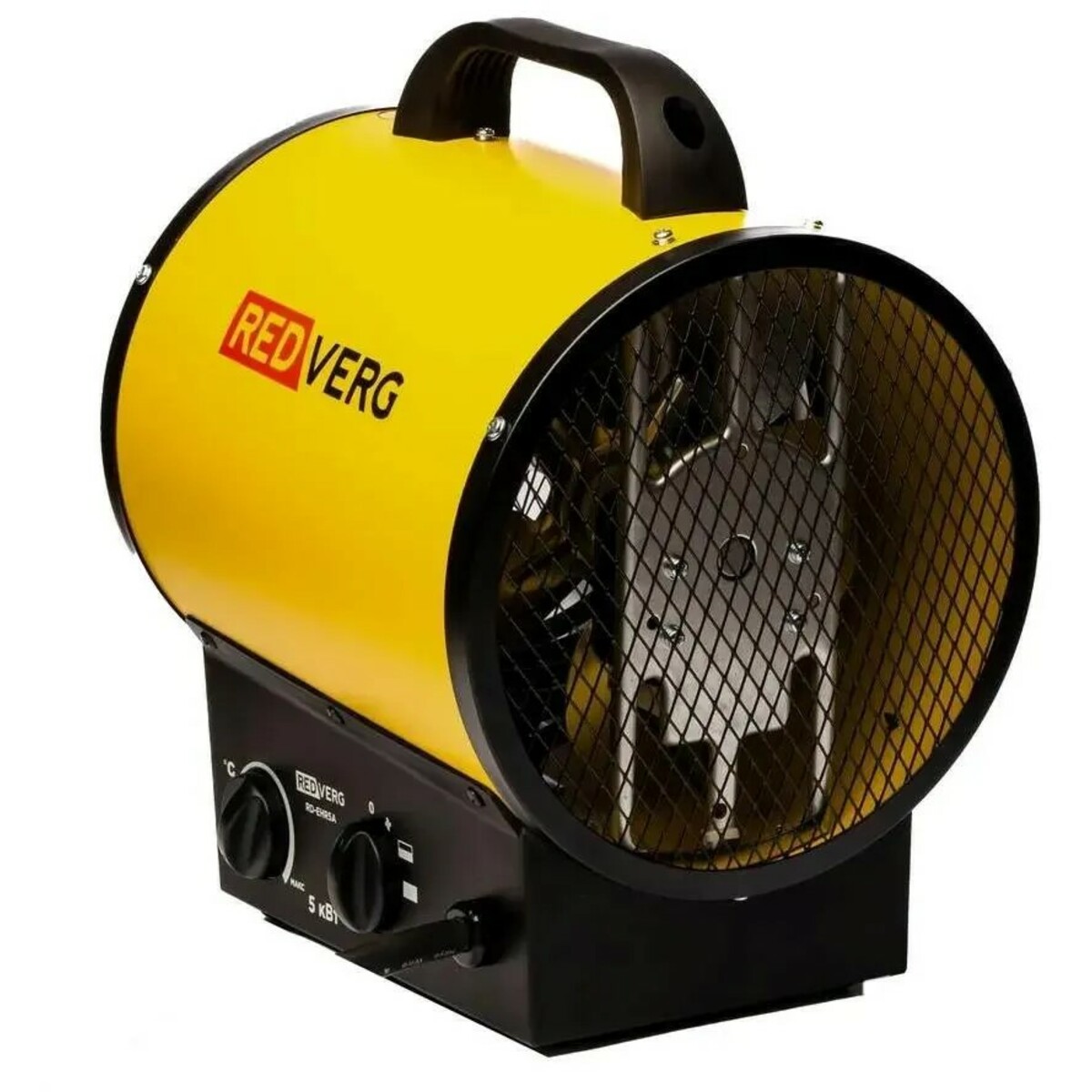 Тепловая пушка электрическая RedVerg RD-EHR5A/380 (Цвет: Yellow/Black)