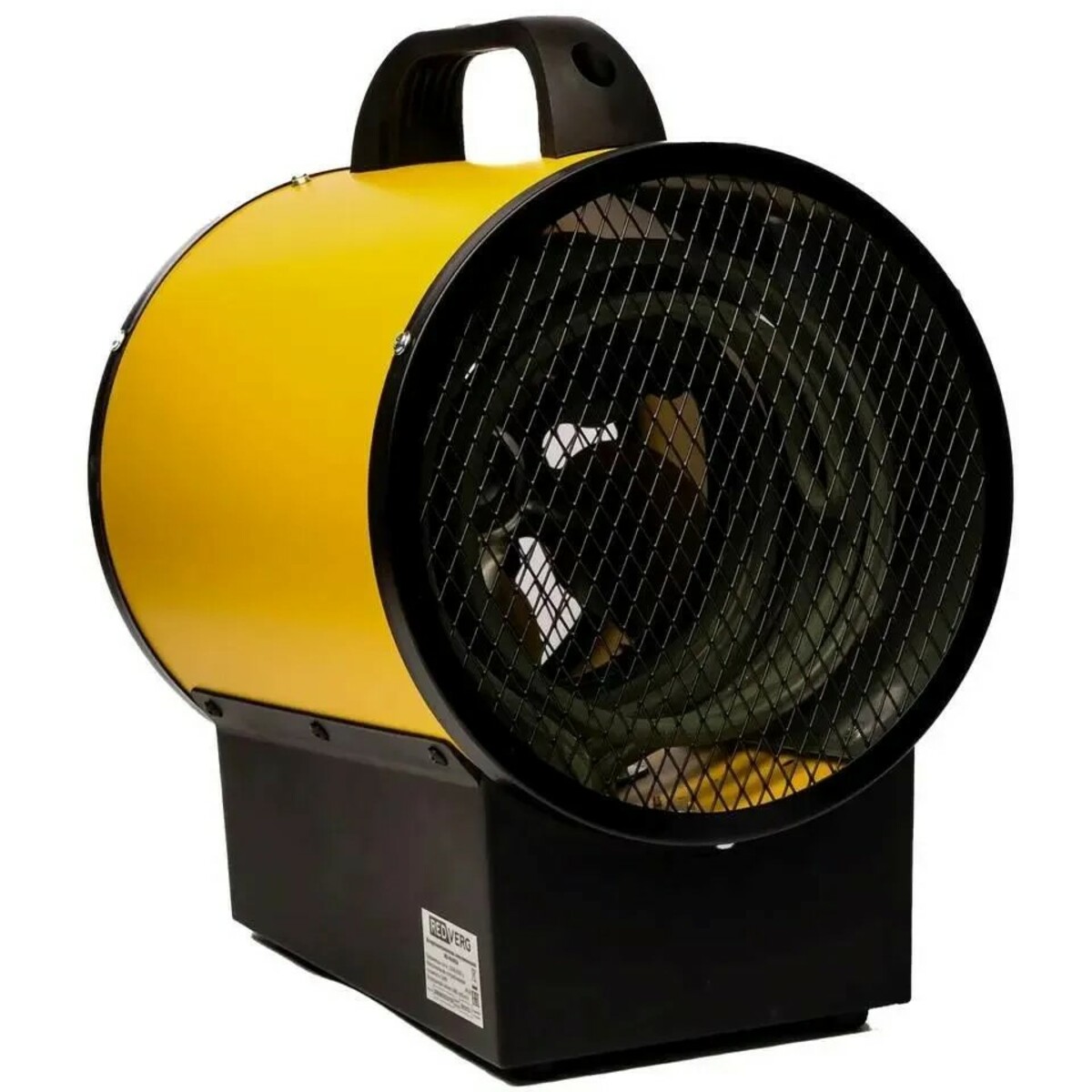 Тепловая пушка электрическая RedVerg RD-EHR5A/380 (Цвет: Yellow/Black)