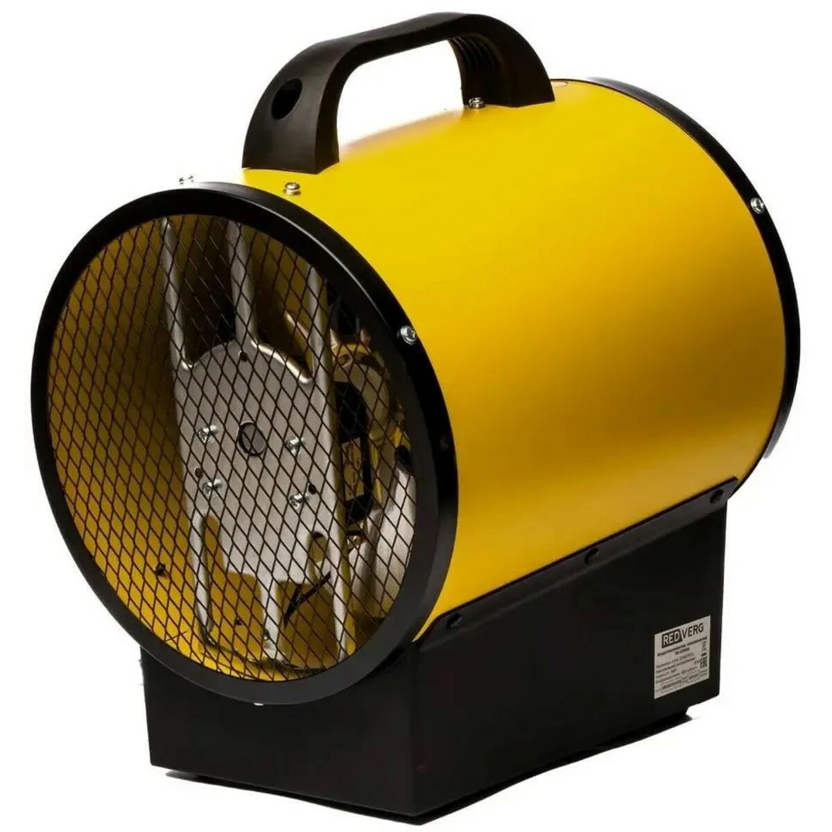 Тепловая пушка электрическая RedVerg RD-EHR5A/380 (Цвет: Yellow/Black)