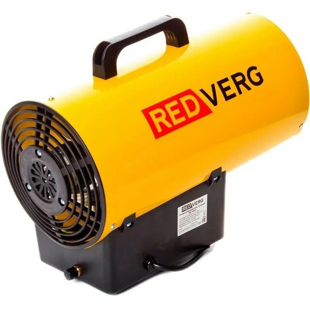 Тепловая пушка газовая RedVerg RD-GH12 (Цвет: Yellow / Black) Тепловая пушка газовая RedVerg RD-GH12 (Цвет: Yellow / Black)