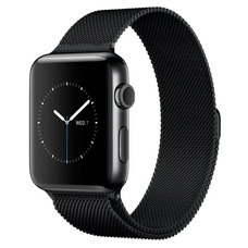 Ремешок стальной Dismac Elegant Series Milanese Loop для Apple Watch 38 / 40 mm (Цвет: Black)
