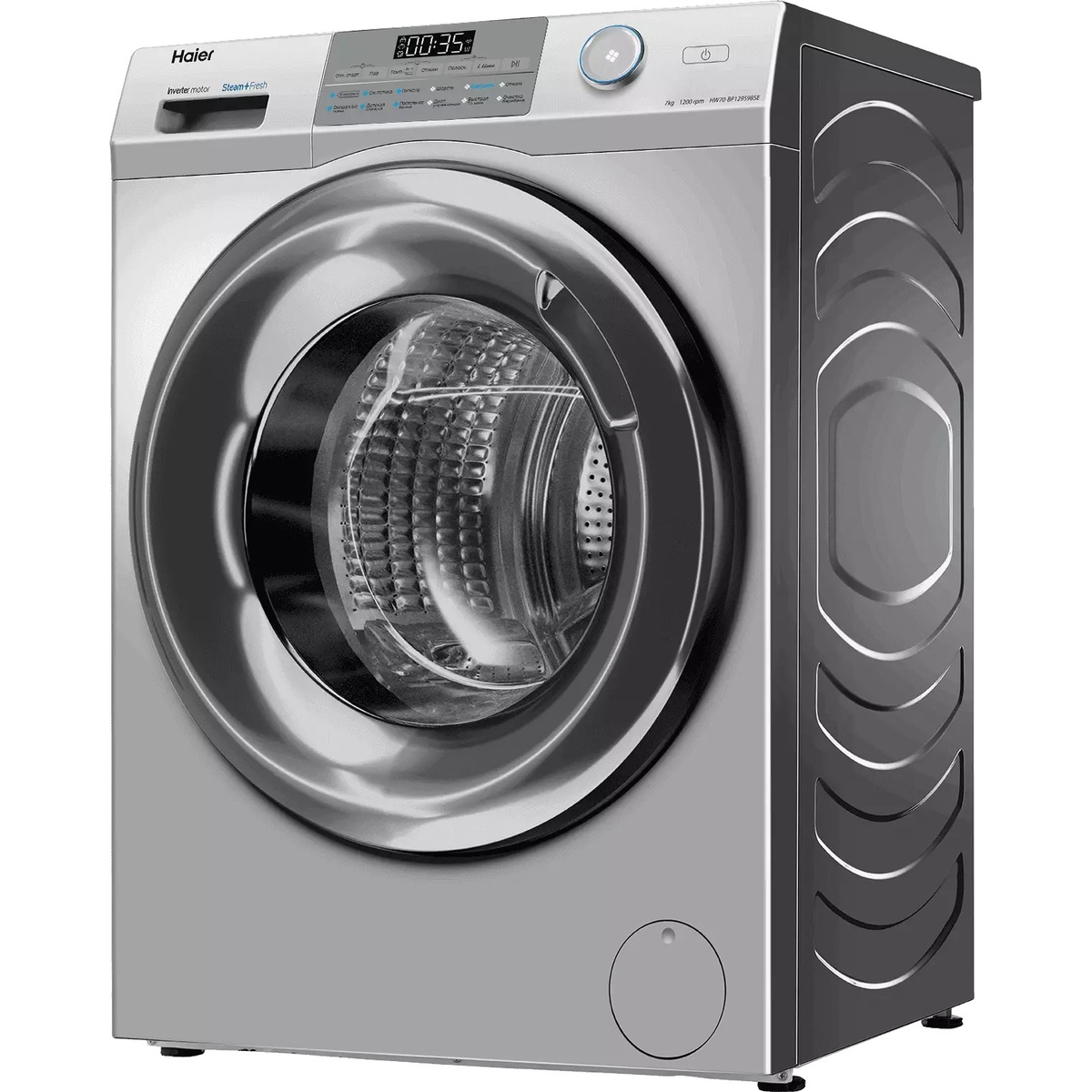 Стиральная машина Haier HW70-BP12959BSE (Цвет: Silver)