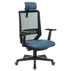 Кресло руководителя Бюрократ EXPERT (Цвет: Blue)