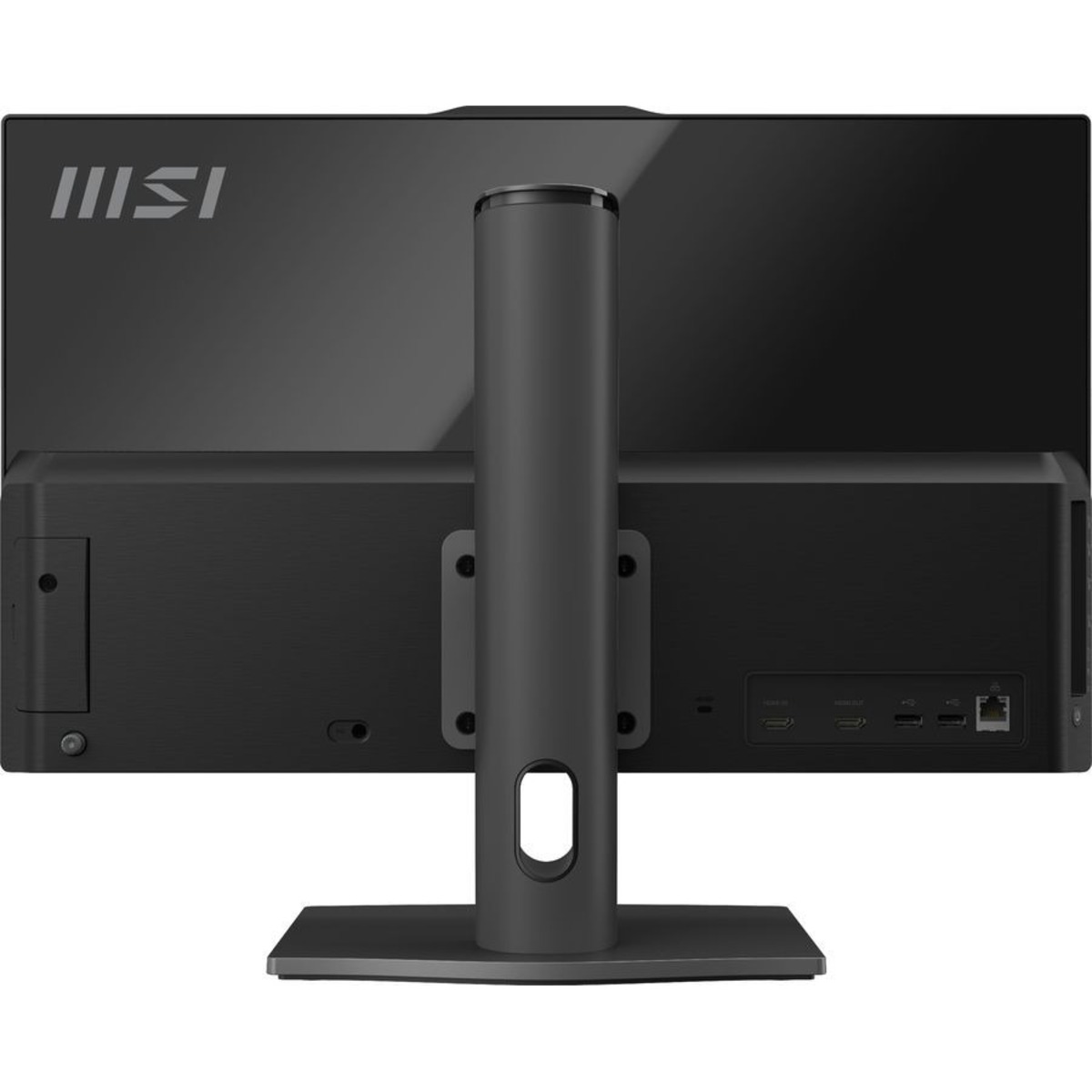 Моноблок MSI Modern AM242P 12M-630RU 23.8 Full HD PG 8505 (1.7) 4Gb SSD128Gb UHDG Windows 11 Professional GbitEth WiFi BT 120W клавиатура мышь Cam черный 1920x1080