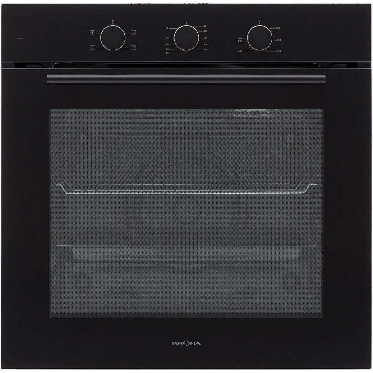 Духовой шкаф Krona Element 60 BL/BL, черный