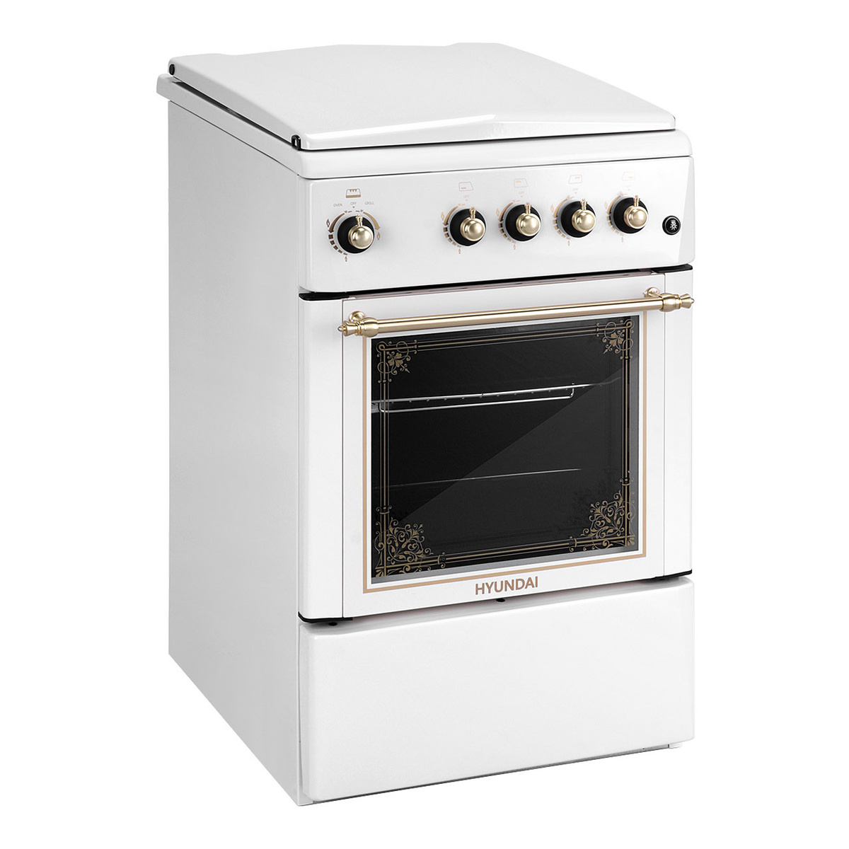 Плита газовая Hyundai RGG227 (Цвет: White)
