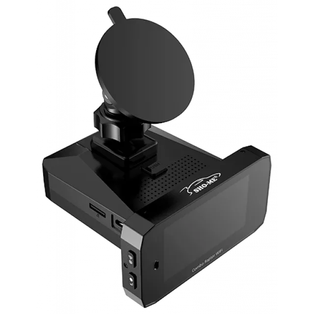 Видеорегистратор с радар-детектором Sho-Me Combo Raptor WiFi, черный