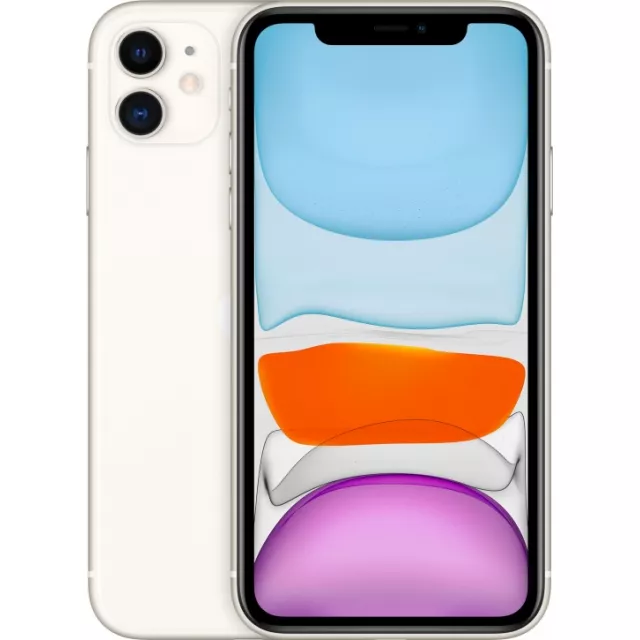 Смартфон Apple iPhone 11 128Gb MWM22RU/A (NFC), белый