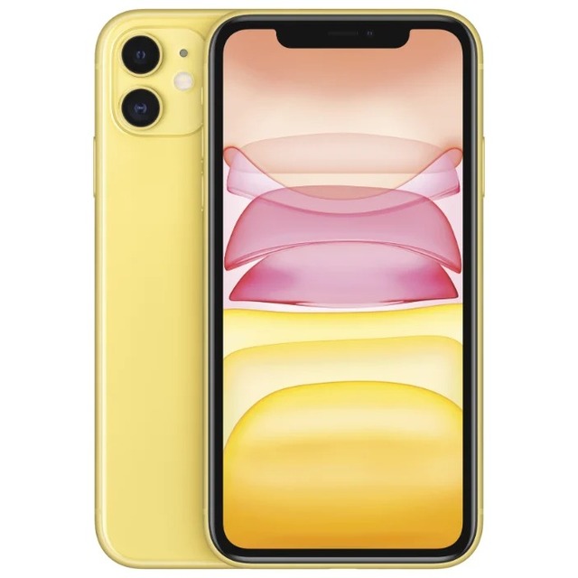 Смартфон Apple iPhone 11 128Gb MWM42RU/A (NFC), желтый