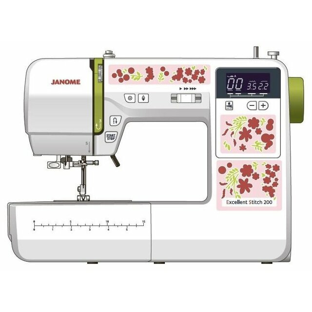 Швейная машина Janome Excellent Stitch 200 (Цвет: White)